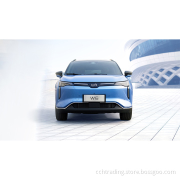 2022 New Energy Car WM Motor W6 Left Hand Drive Long Battery Life Electric Car Smart Car Three Screen Connected System